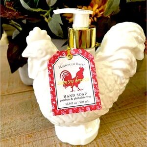 Rooster Farmhouse Soap Dispenser